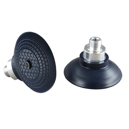 Fipa Bell shaped vacuum cup diam. 60 mm, NBR blue, fitting G1/4-male 103.060.146.1